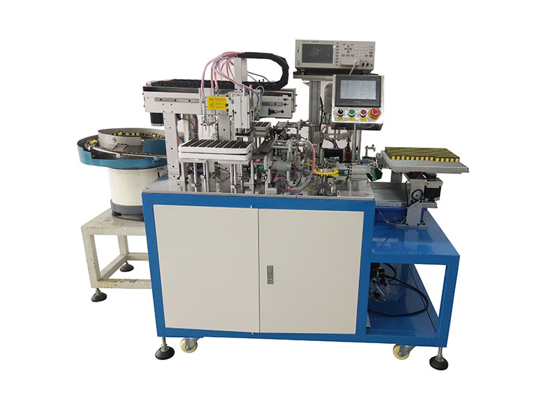 FA-500吸盘式自动磁芯组装包胶测试机