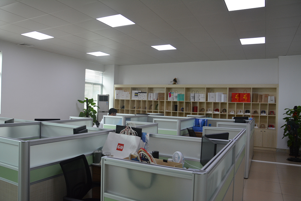 Office area of packaging equipment manufacturer