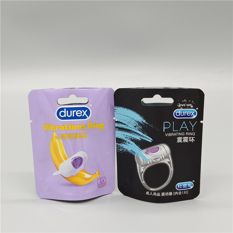 Durex shock ring packaging bag
