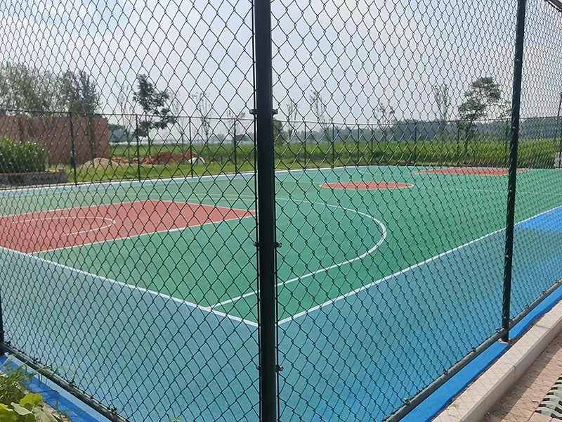 安徽省亳州市EPDM篮球场完工