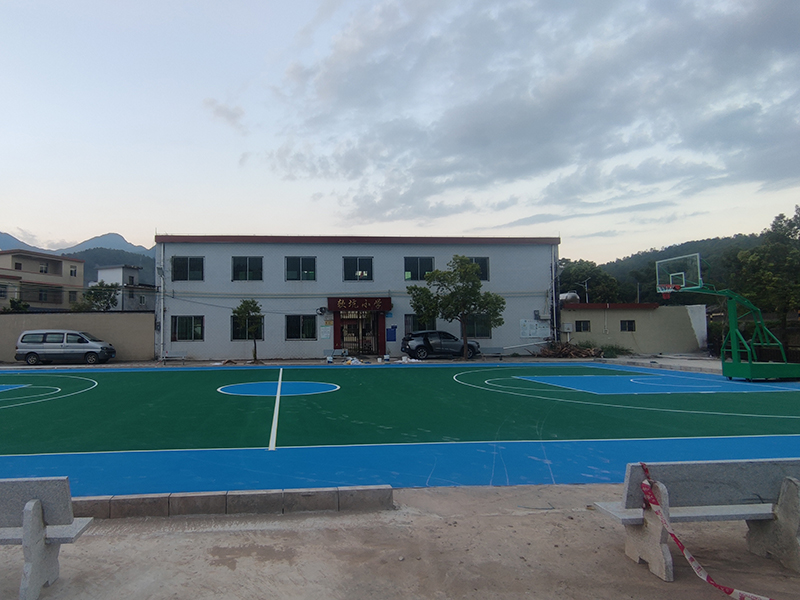 河源連平縣軟坑學校600平方丙烯酸
