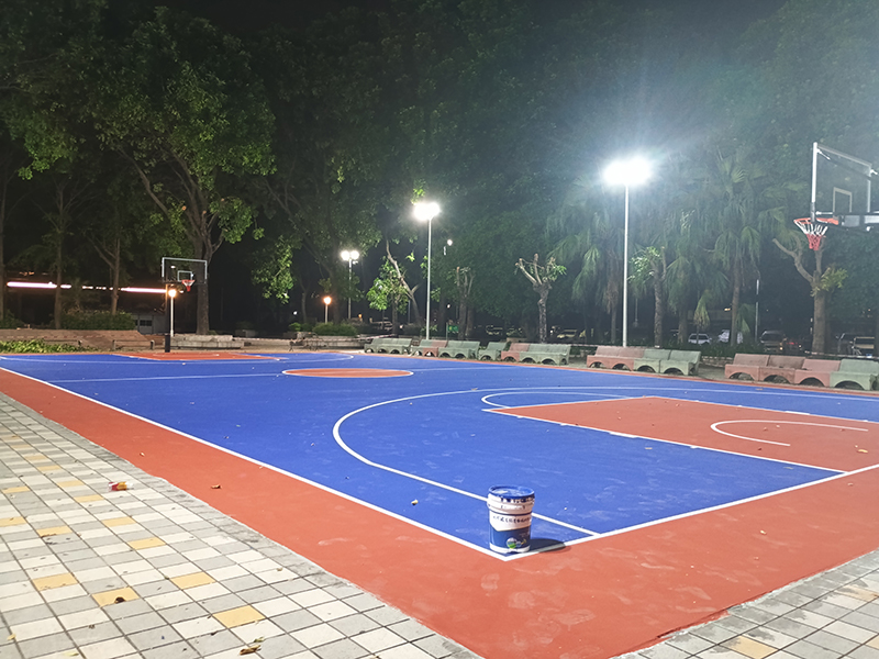 東莞市福隆文化廣場丙烯酸翻新1100平方