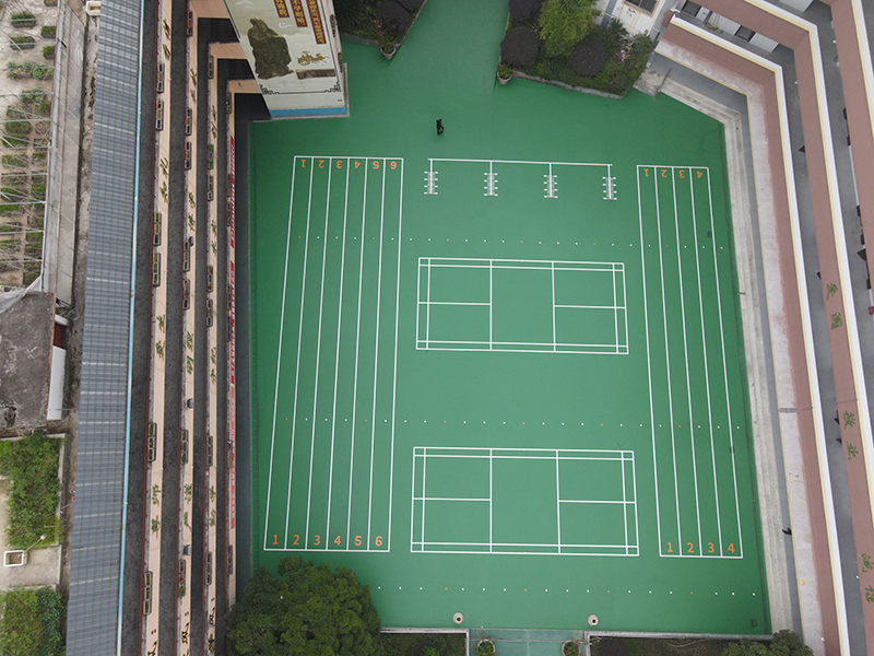 廣西省桂林市資源縣第一小學1100平方硅PU