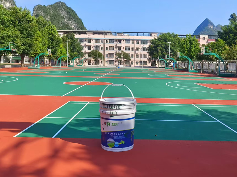 宜州區北牙鄉中學丙烯酸球場3500㎡