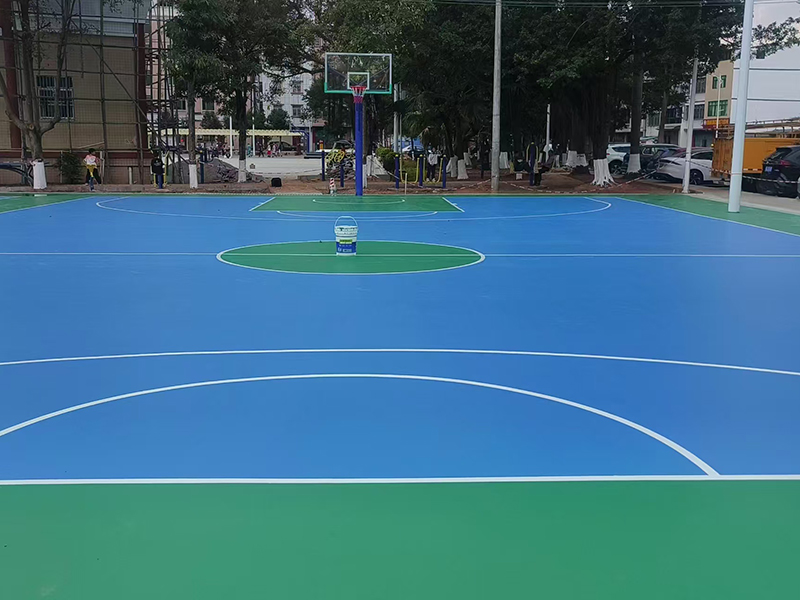 龙川县锦周文化广场硅PU1220㎡