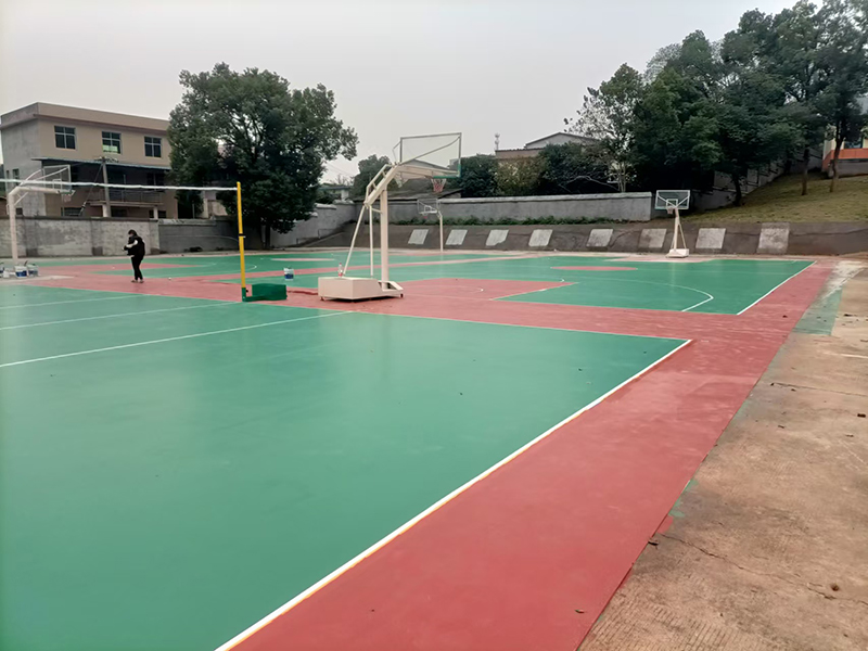 株洲市兰婷学校1270平方硅pu