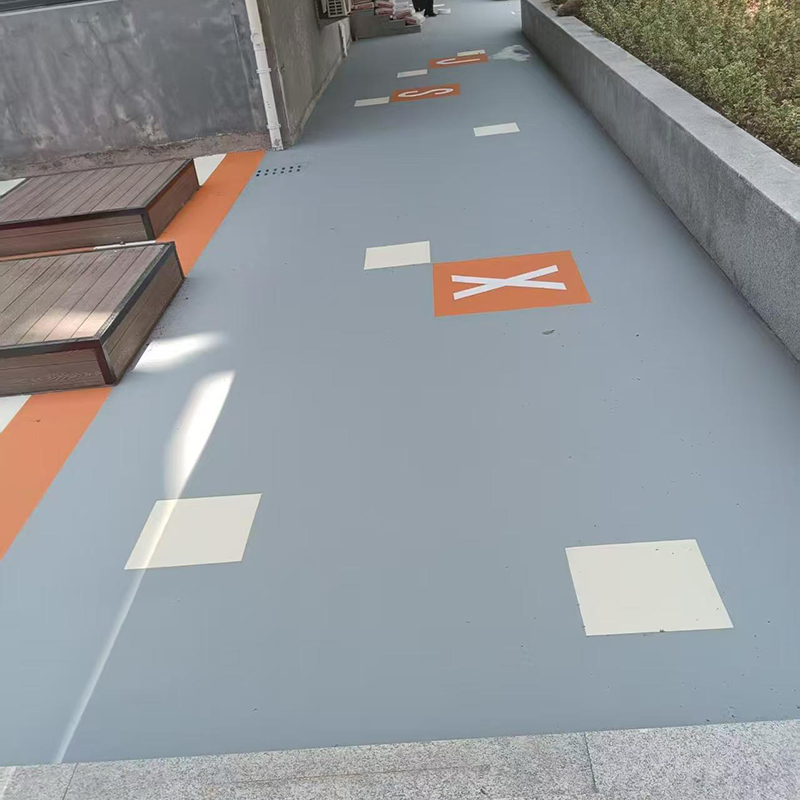 温州实验小学 750 平方丙烯酸