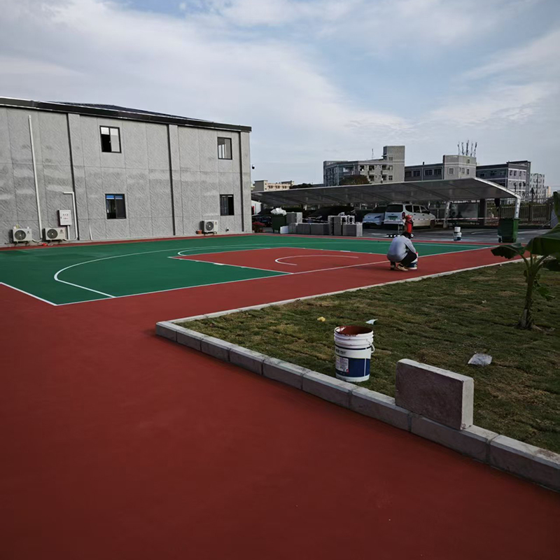 东莞市虎门青创育成基地丙烯酸球场390平方